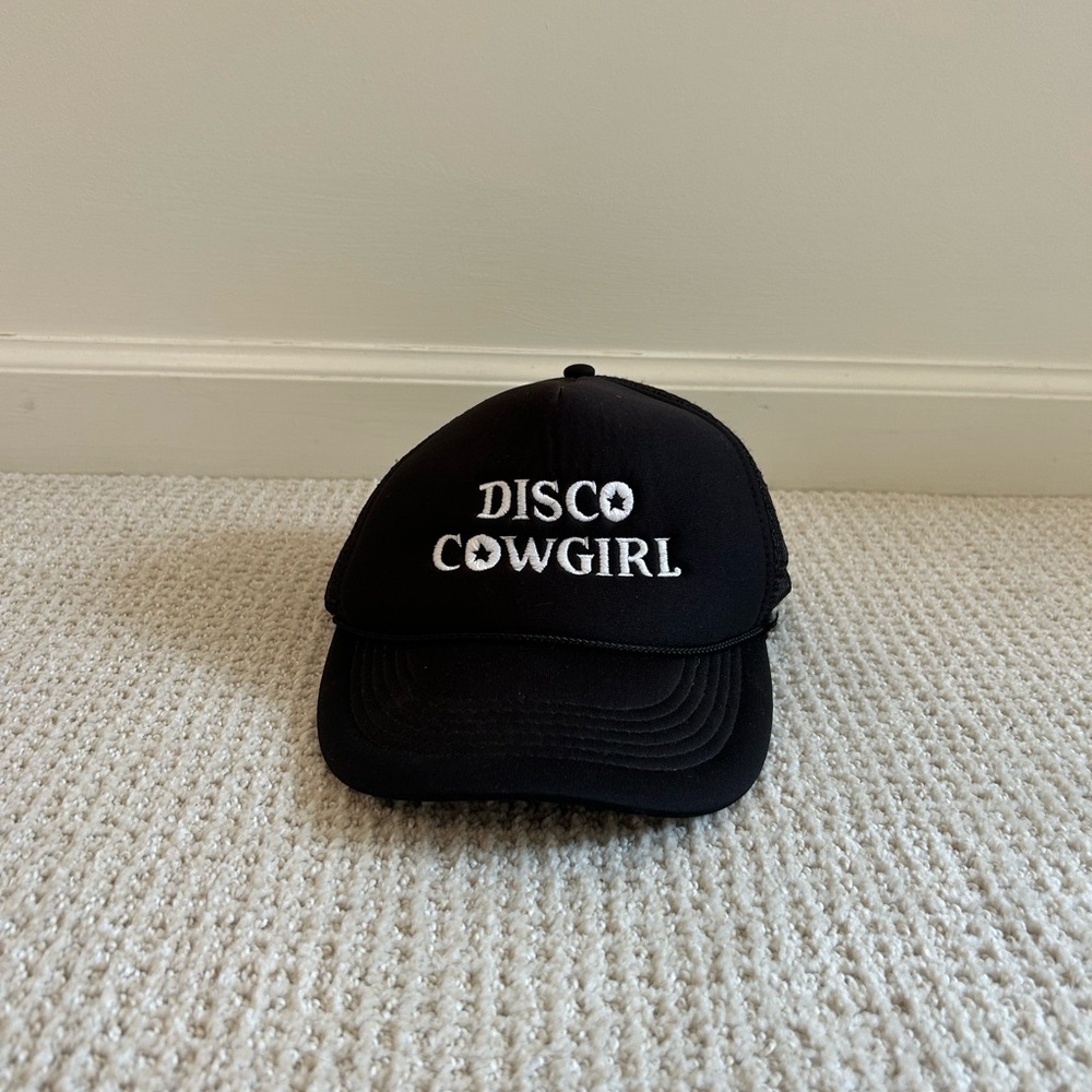 Disco Cowgirl Black Hat